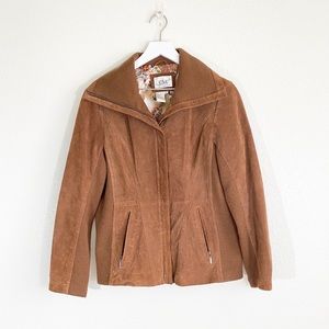 Live A Little Brown Suede Jacket